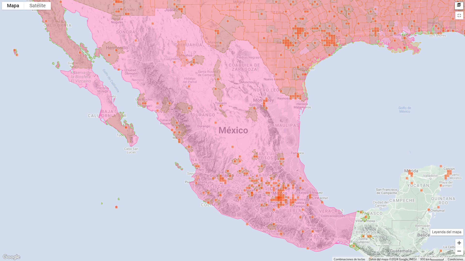 Distribución de Ratón doméstico
