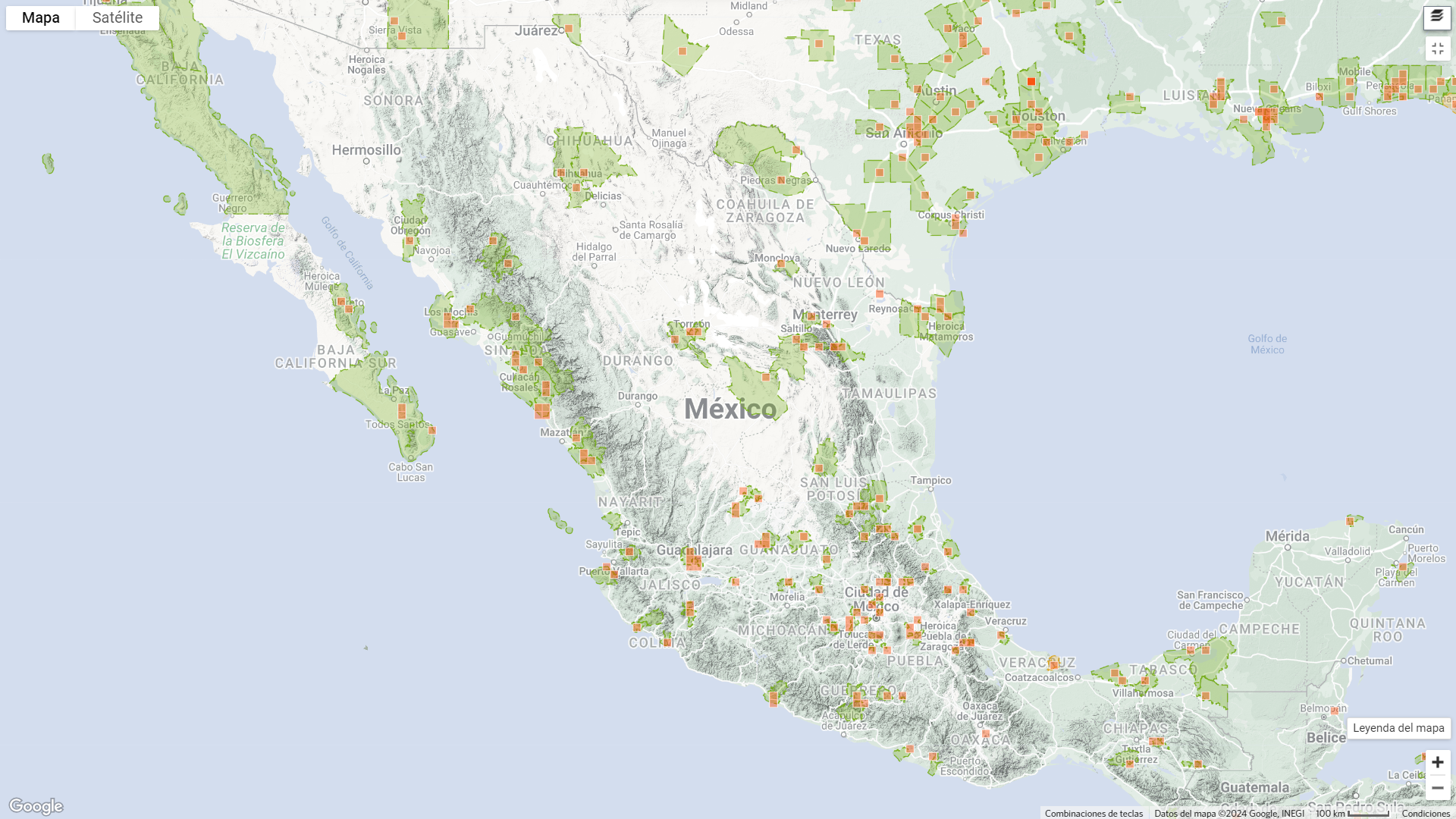 Distribución de Gallus gallus