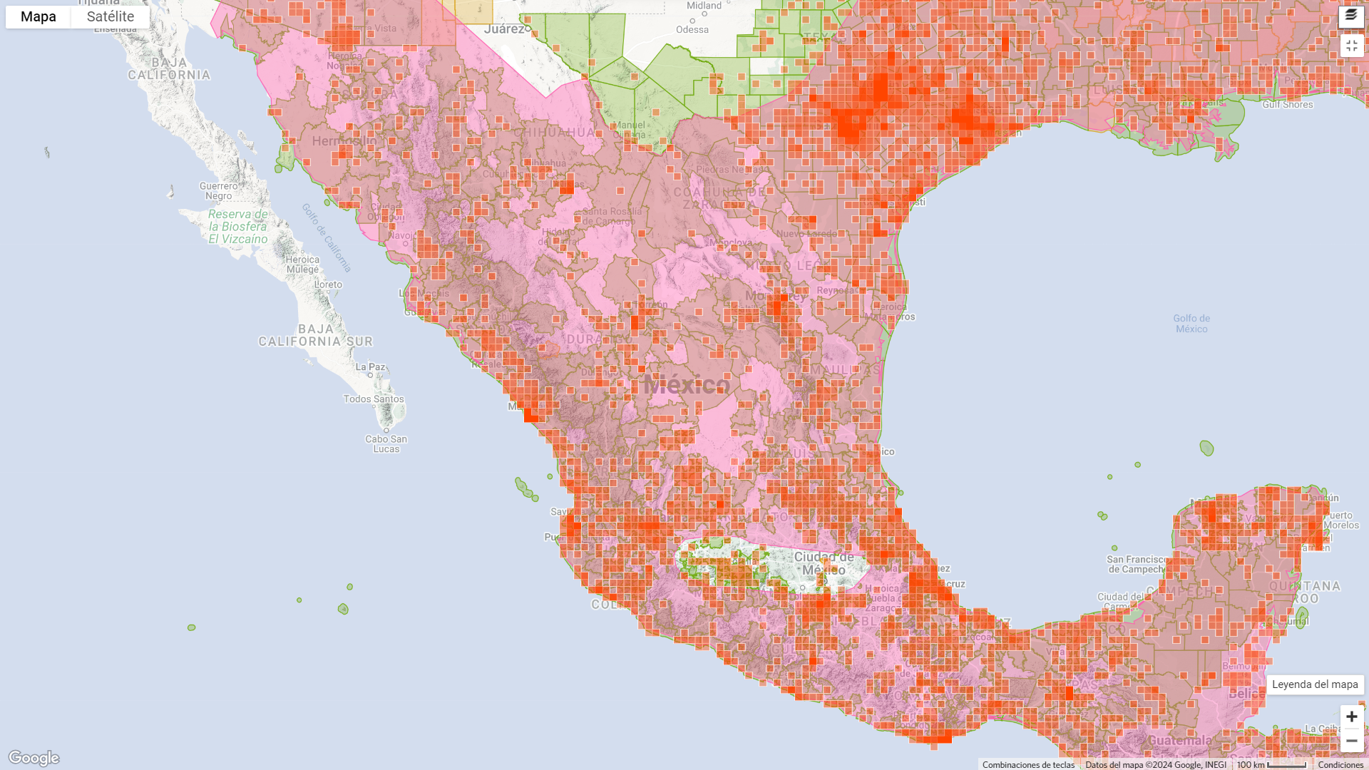 Distribución de Coragyps atratus